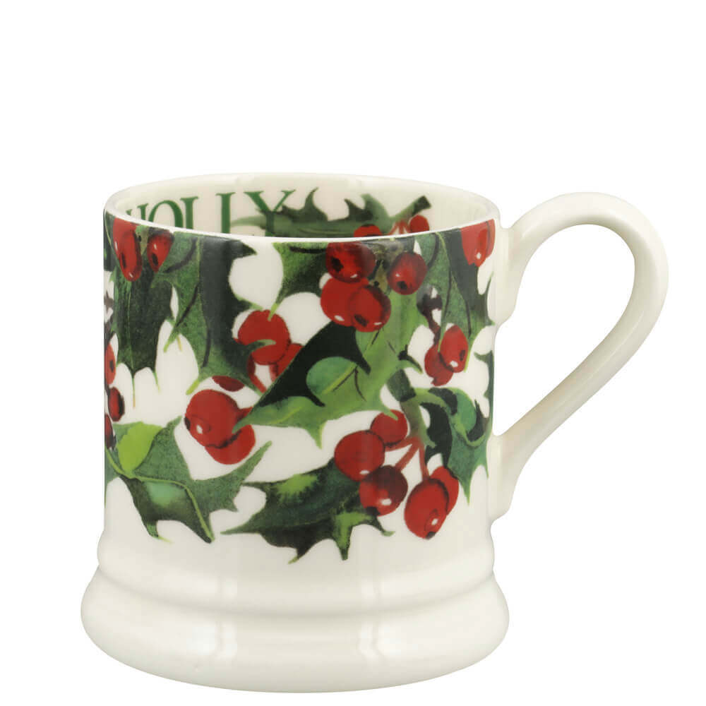 Emma Bridgewater Holly Half Pint Mug